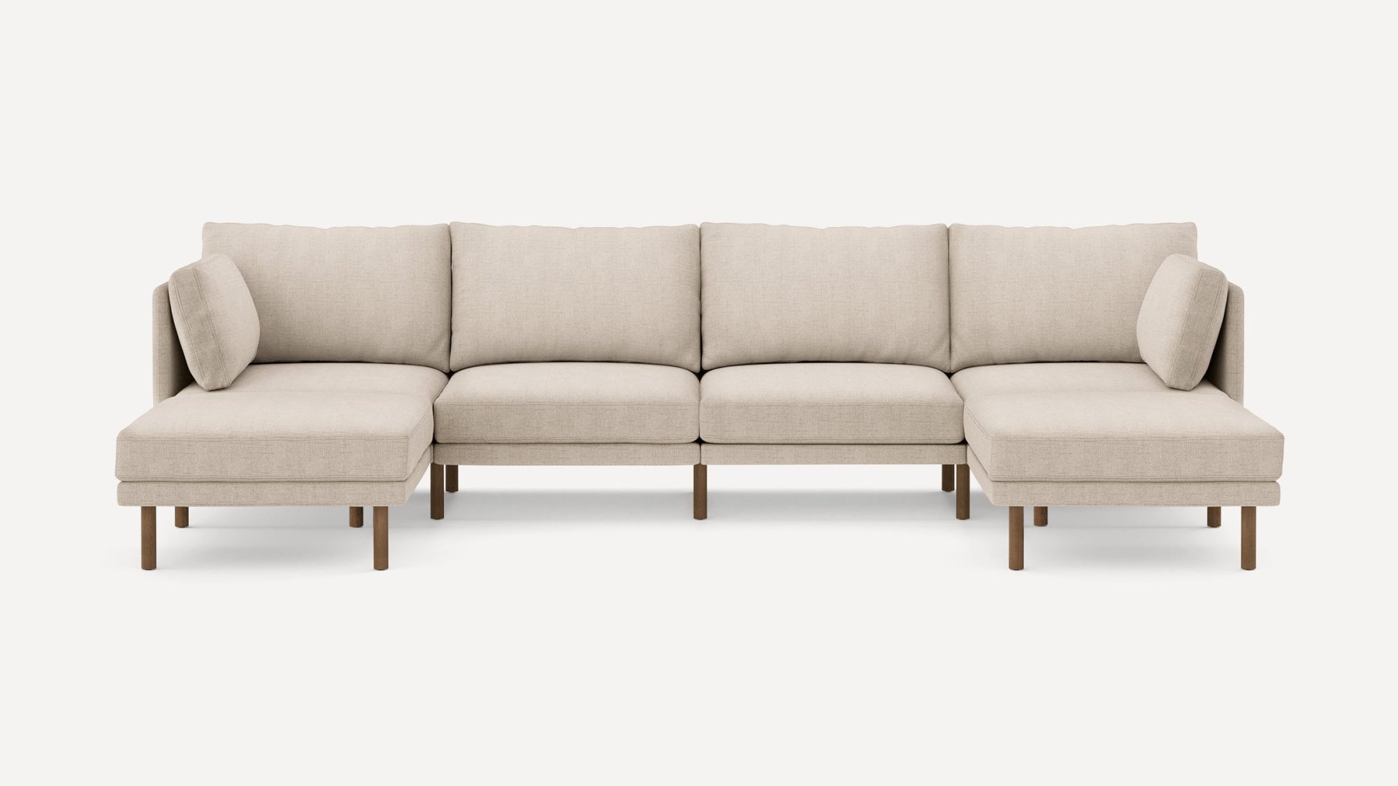 Field 6-Piece Sectional Double Lounger