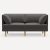 Heather Charcoal - Performance Chenille