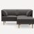 Heather Charcoal - Performance Chenille