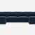 Navy Blue - Performance Flatweave