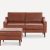 Chestnut - Top Grain Leather