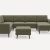 Moss Green - Performance Flatweave