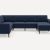 Navy Blue - Performance Flatweave