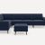 Navy Blue - Performance Flatweave