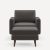 Heather Charcoal - Performance Chenille