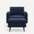 Navy Blue - Performance Flatweave