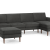 Graphite Grey - Performance Velvet