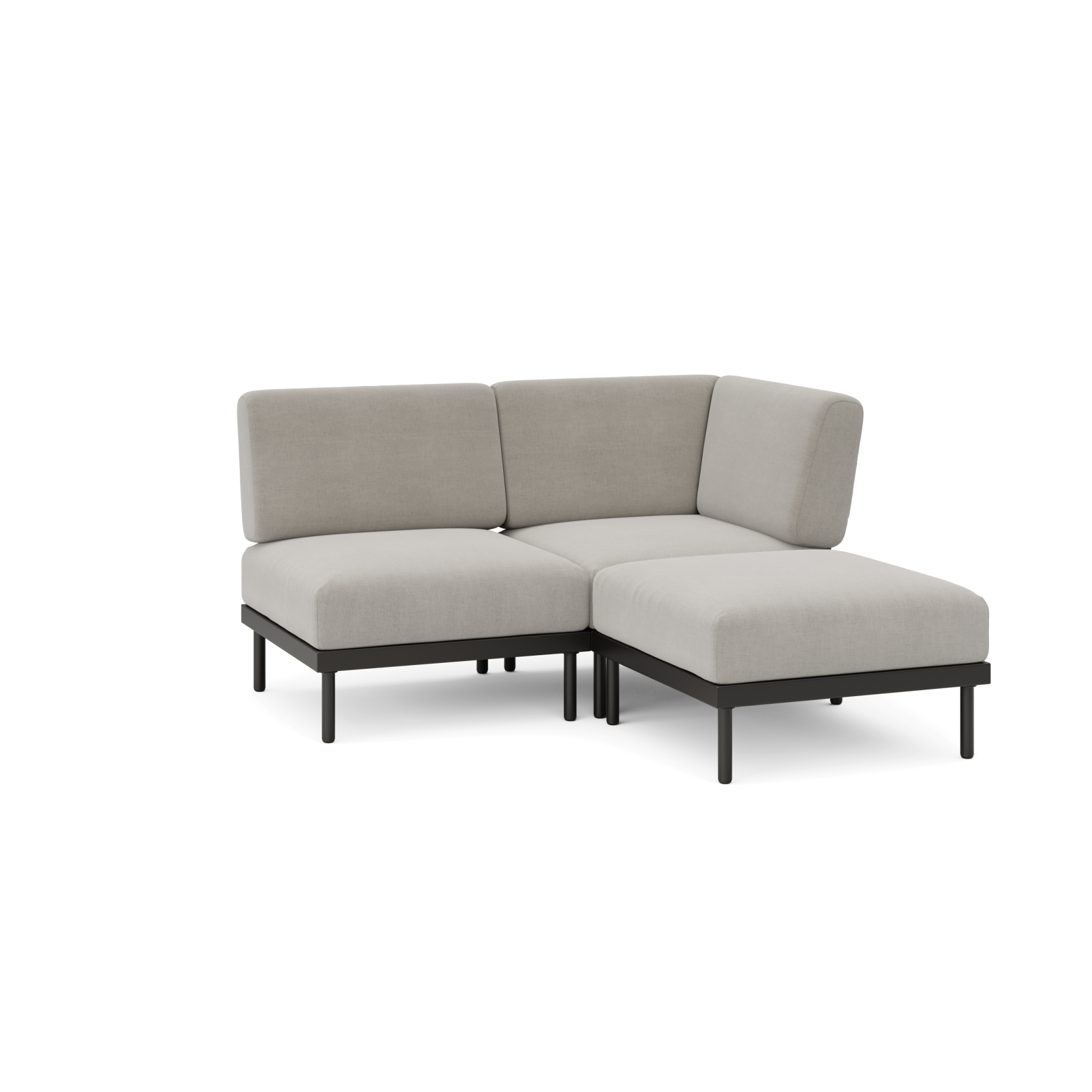Relay Outdoor 3-Piece Open Sectional